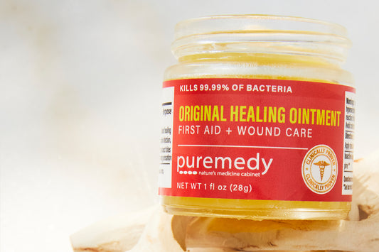 Treadmill Accident, Puremedy’s Original Healing Salve to the Rescue!