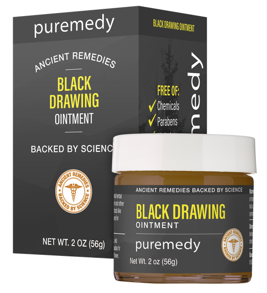 Black Drawing Salve - Remove Splinters From Your Skin – Puremedy