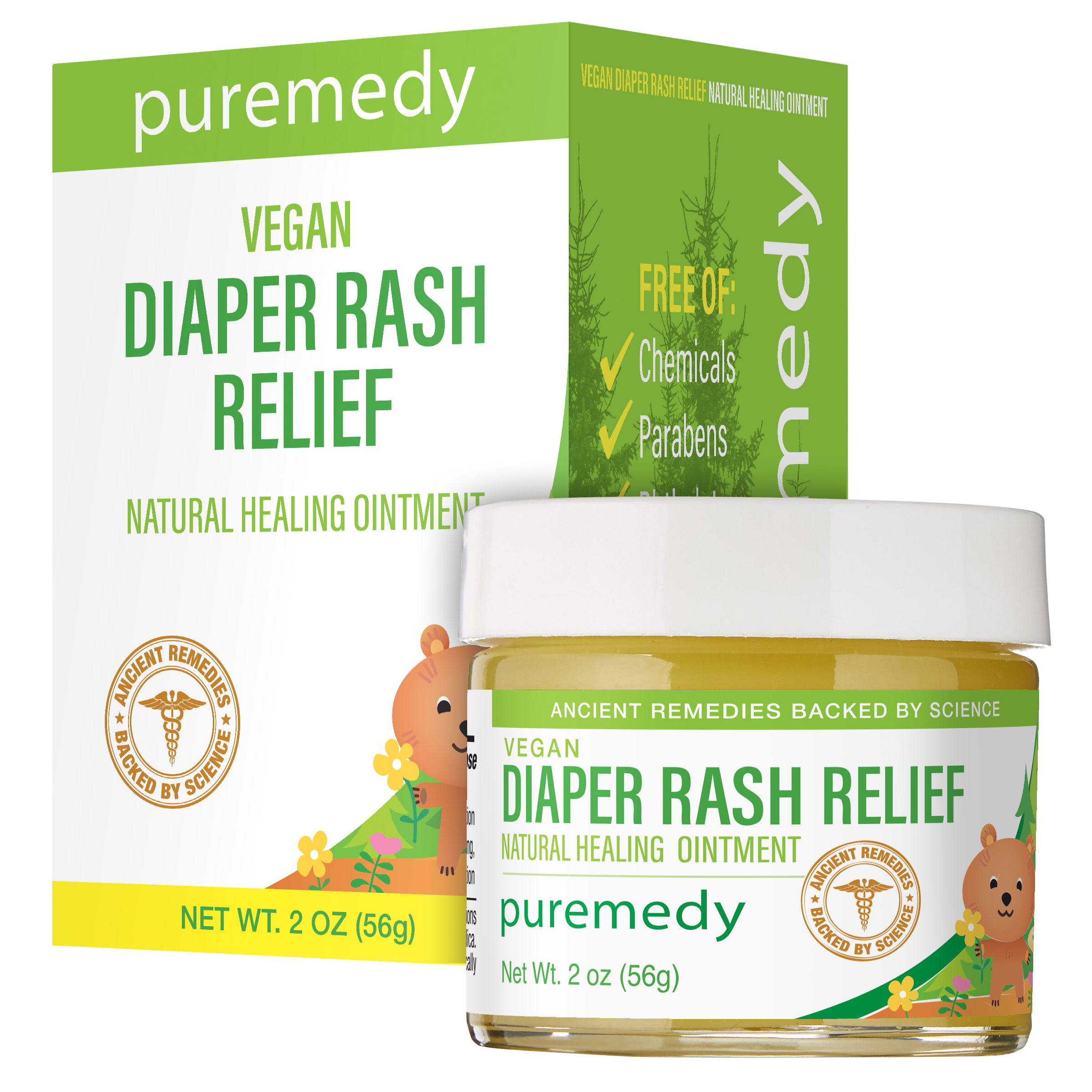 Pure baby diaper hot sale cream
